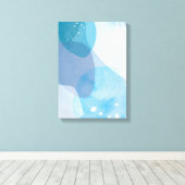 パシフィックブルー キャンバスプリント (インサイチュ (ウッドフロア))