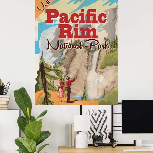 パシフィックリムカナダ国立公園休暇ポスター ポスター (ホームオフィス)