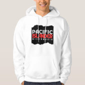 パシフィック諸島コスラエ誇りを持ったフード付きスウェットシャツ パーカ (正面)