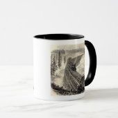 パシフィック鉄道架線橋 マグカップ (正面右)