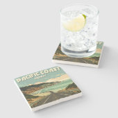 パシフィック・コースト・ハイウェイ・ビスタ ストーンコースター (横)