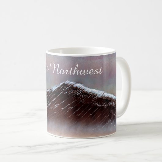 パシフィック・ノースウェストの優しい日差し コーヒーマグカップ (正面右)