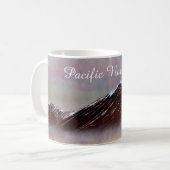 パシフィック・ノースウェストの優しい日差し コーヒーマグカップ (正面左)