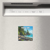 パシフィック・リム国立公園カナダ旅行 マグネット (インサイチュ (食洗機))