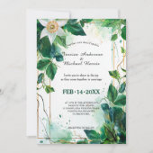 パシフローラセレニティ 招待状 (正面)