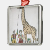 パシャからの王にの示されるキリン メタルオーナメント (左)