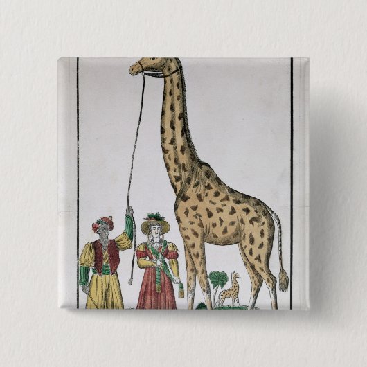 パシャからの王にの示されるキリン 缶バッジ (正面)