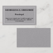 パシンプルラリーガル名刺 名刺 (正面/裏面)