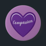 パシンプループルハートグラフィックウィズアパレンティ文字 缶バッジ<br><div class="desc">このボタンは、ハートシンプルの紫色の画像を、同じ無地の文字で色分けして表示します。このデザインは、自分の周りにいる表現人に対して感謝するのに最適な気に方法です。</div>