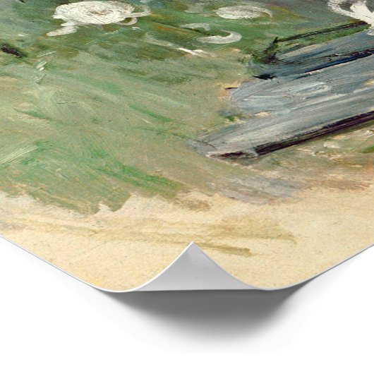 パシー裁縫インブーギバルズガーデン, 1881 ポスター (角)