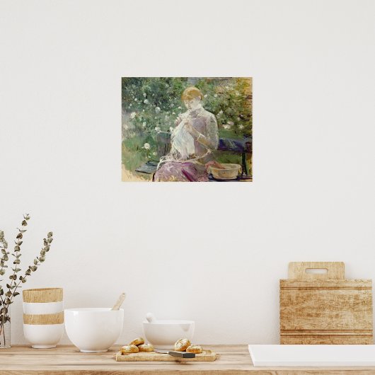 パシー裁縫インブーギバルズガーデン, 1881 ポスター (キッチン)