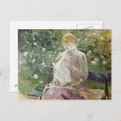 パシー裁縫インブーギバルズガーデン, 1881 ポストカード (正面/裏面)