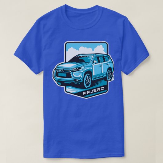 パジェロスポーツ4X4 Tシャツ (デザイン正面)