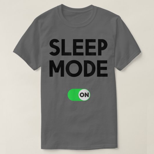 パジャマおもしろいスナイトドレスナイトウェアスリープウェア Tシャツ (デザイン正面)