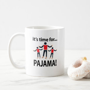 パジャマそろそろパジャマの時間だ コーヒーマグカップ