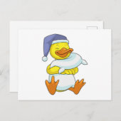 パジャマで寝るのが好きな人よ ポストカード (正面/裏面)