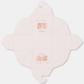 パジャマとプロセッコのブライズシャワー フェイバーボックス (見開き)