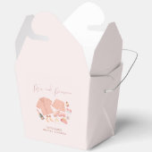 パジャマとプロセッコのブライダルシャワー フェイバーボックス (見開き)
