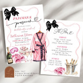 パジャマとプロセッコの独身最後の週末 招待状