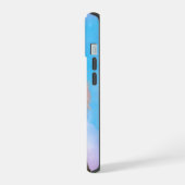 パジャマのかわいい魔法の猫 iPhone 15ケース (左側面)