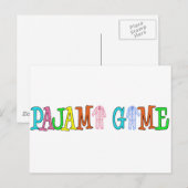 パジャマのゲーム ポストカード (正面/裏面)