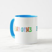 パジャマのゲーム マグカップ (正面左)