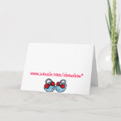 パジャマのパーティの招待状 招待状 (裏面)