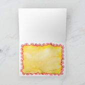 パジャマのパーティの招待状 招待状 (内部)