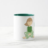 パジャマの一種のデイコーヒーマグだ マグカップ (中央)