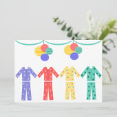 パジャマの続けてパジャマ・パーティー 招待状 (スタンド正面)