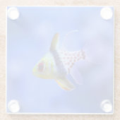 パジャマのCardinalfish ガラスコースター (裏面)