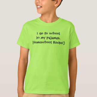 パジャマのHomeschool Tシャツ
