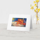 パジャマは完璧だ！ カード (黄色い花)