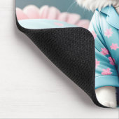 パジャマを着た猫 マウスパッド (コーナー)