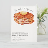 パジャマエレガントス誕生日 招待状 (スタンド正面)