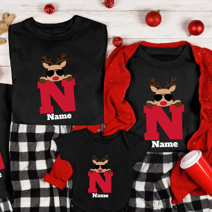 パジャマカスタムという名前のクリスマスのモノグラクールム Tシャツ
