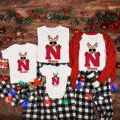 パジャマカスタムという名前のクリスマスのモノグラクールム Tシャツ