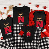 パジャマカスタムという名前のクリスマスのモノグラクールム Tシャツ