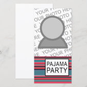 パジャマストライプのパーティー (正面/裏面)