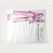 パジャマスプロセッコシックバチェロレッテ背景 タペストリー (正面(横))