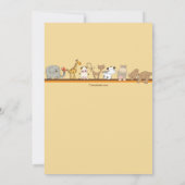 パジャマパーティの招待状 招待状 (裏面)