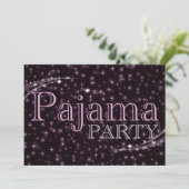 パジャマパーティの招待状: starshine 招待状 (スタンド正面)