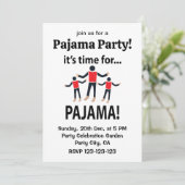 パジャマパーティーの時間だ！ 招待状 (スタンド正面)