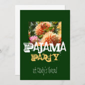 パジャマパーティーアットユアネームハウス!招待状 招待状 (正面/裏面)