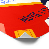 パジャマパーティースクール資金集めチラシとポスター ポスター (角)