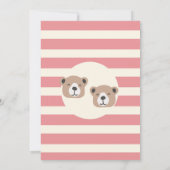 パジャマパーティースリープバースランバーパーティー 招待状 (裏面)