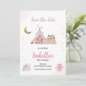 パジャマパーティースリープバーパーティー水彩 セーブザデート (スタンド正面)