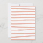 パジャマパーティー ブライダルシャワー 下着 招待状 (裏面)