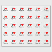 パジャマ大好き ラッピングペーパー (フラット)