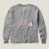 パジャマ市松模様にスのベビーと子猫バイナタッシュ (デザイン背面)